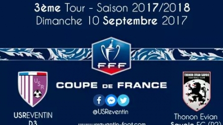 Suivez en direct la rencontre US Reventin – Thonon Evian Savoie FC