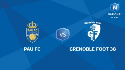 Pau FC – Grenoble Foot 38 en direct vidéo