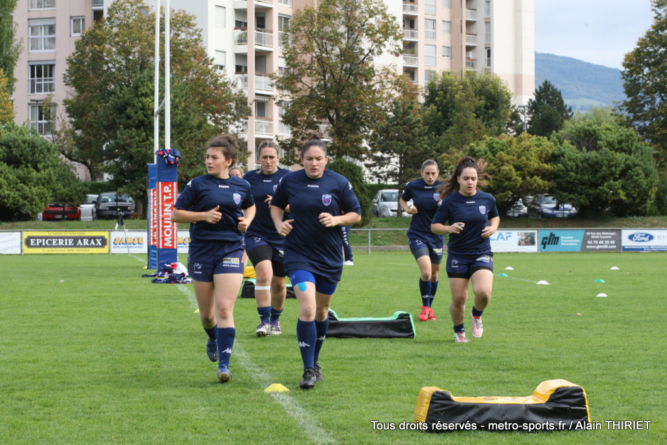 Les Amazones se préparent à Lesdiguières ce samedi