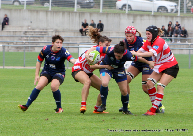 Amazones FCG : le XV de départ contre Bobigny