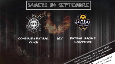 Futsal Saône Mont D’or tenu en échec à Condrieu