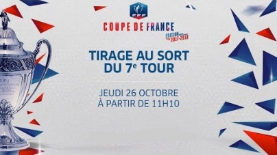 Suivez le tirage du 7ème tour de la coupe de France en direct