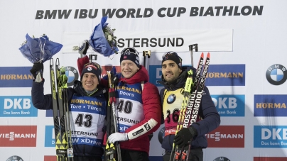 Biathlon : Premier podium de l’hiver pour Martin Fourcade