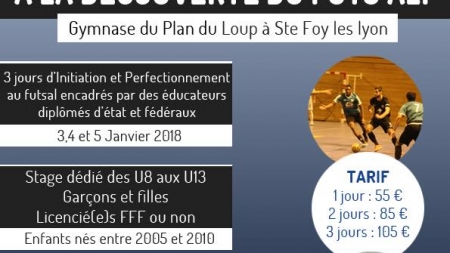 Faites découvrir le futsal à vos enfants avec ALF