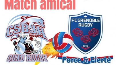 Amical entre le CSBJH et le FCG Quad ce samedi