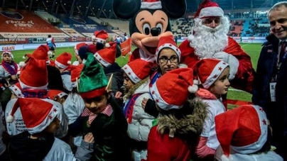 Les Mammouths jouent les Pères Noël