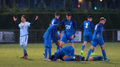 U19 – Le groupe échirollois contre l’Olympique de Marseille