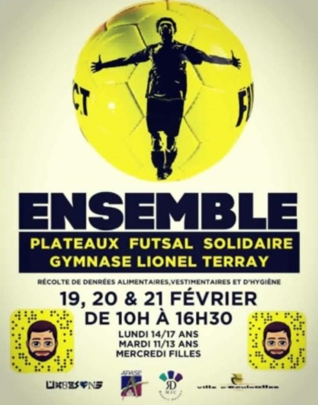Futsal : plateaux solidaires au gymnase Lionel Terray d’Echirolles cette semaine