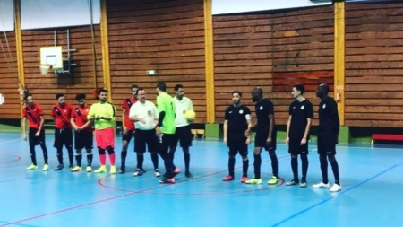 Le choc pour Vie et Partage Futsal