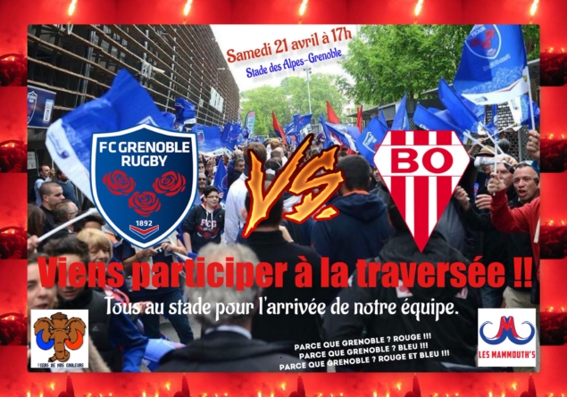 Les Mammouths organisent une haie d’honneur avant FCG – Biarritz