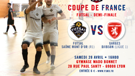 FSMD : les infos sur la demi-finale de Coupe Nationale Futsal