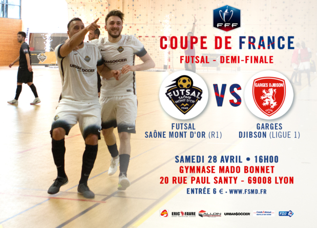 FSMD : les infos sur la demi-finale de Coupe Nationale Futsal