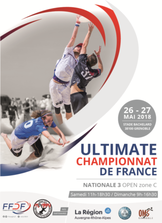 Ultimate frisbee : championnat de France N3 à Bachelard les 26-27 mai