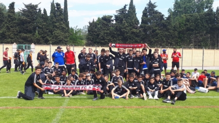 Les jeunes du Deux Rochers FC ont brillé à un tournoi international ce week-end