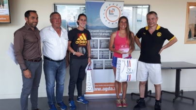 Open Agda de Grenoble : Thomas Szewczyk et Ornella Caron vainqueurs