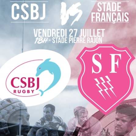 Le CSBJ affrontera le Stade Français en match amical