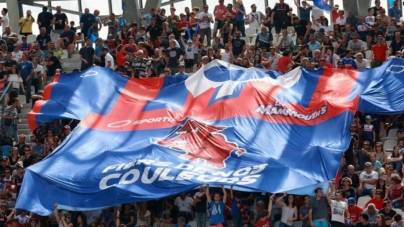 Haie d’honneur et tifo pour FCG – USAP