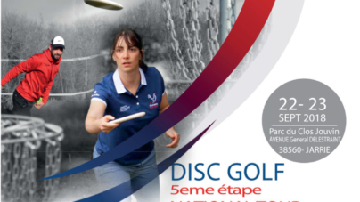 Open de disc golf du Clos Jouvin à Jarrie, les 22 et 23 septembre