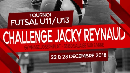 6ème édition Challenge Jacky REYNAUD les 22 et 23 décembre prochains