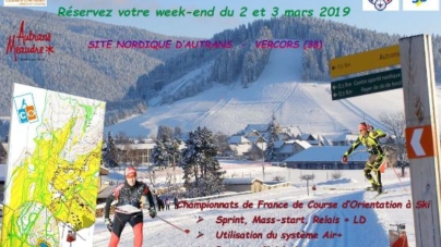 Championnats de France d’Orientation à ski à Autrans – Méaudre les 2 et 3 mars