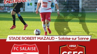 Le FC Salaise reçoit Cluses-Scionzier ce samedi