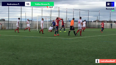 Andrézieux B – Vallée de la Gresse (6-2) : le résumé vidéo