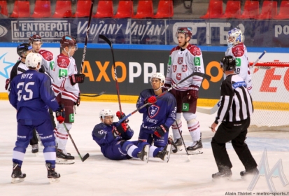 Nouvelle défaite pour l’équipe de France de hockey-sur-glace