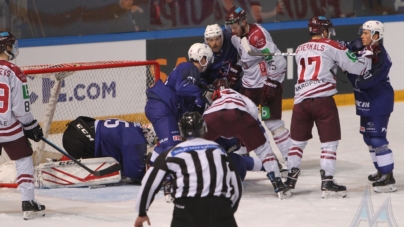 Hockey-sur-glace : l’équipe de France défaite en prolongation par la Lettonie