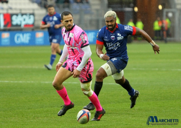 FC Grenoble : le XV de départ contre le RC Toulon