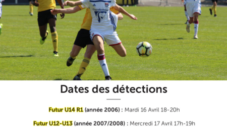Détections au Chambéry Savoie Football