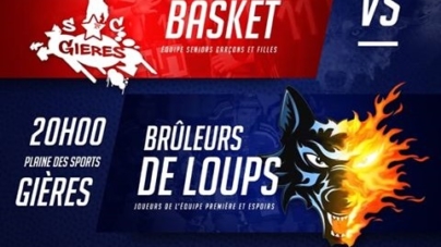 Les Brûleurs de Loups défiés… au basket par l’équipe de Gières