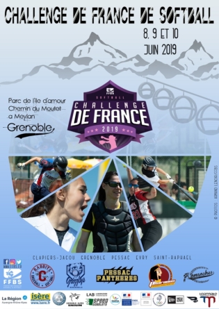 Les Grizzlys organiseront le Challenge de France de Softball féminin du 8 au 10 juin prochain à Meylan