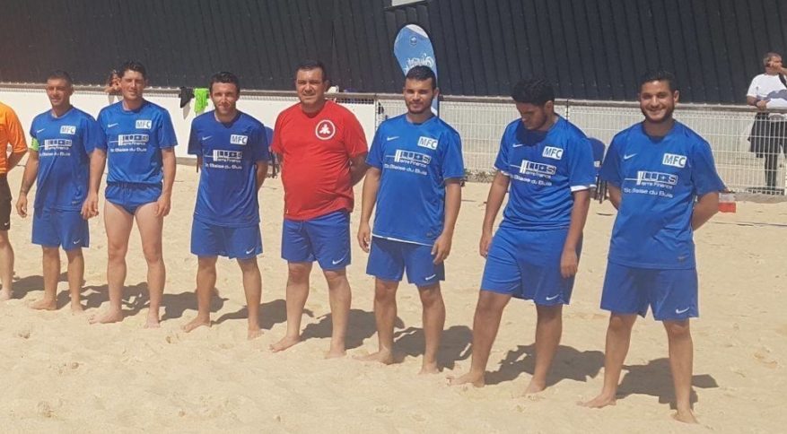 A la rencontre d’Alexandre Valadas et Romain Biserta joueurs de beach soccer au FC Moirans