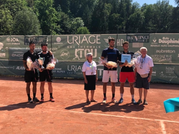 ITF Uriage Eau Thermale 2019 : Antoine Fouche et Mick Lescure remportent le double