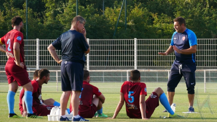 FC Bourgoin-Jallieu : le groupe face à Thiers