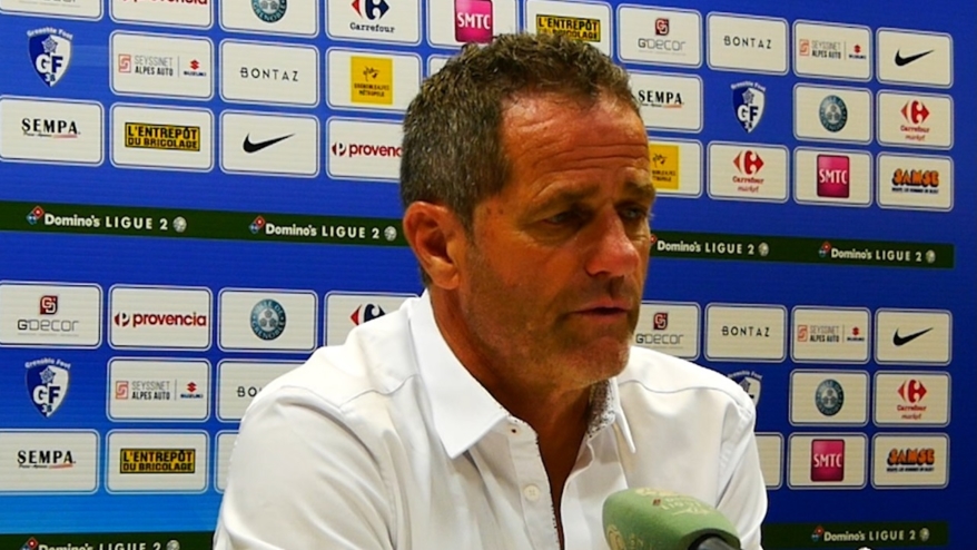 La réaction de Philippe Hinschberger après GF38 – Caen (1-0)