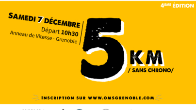 Courez pour les 5 km du Téléthon de l’OMS le samedi 7 décembre !