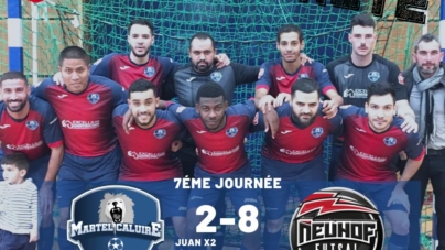 #D2Futsal – Coup d’arrêt pour Martel Caluire