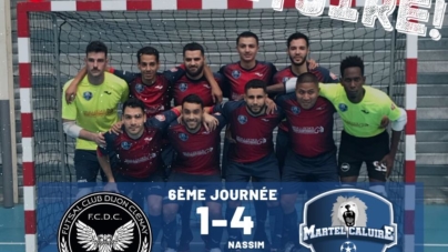 #D2Futsal – La passe de 3 pour Martel Caluire