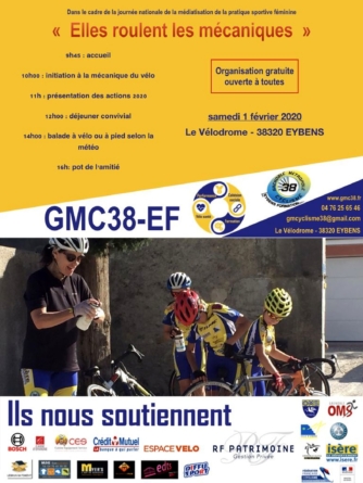Le GMC38 EF œuvre en faveur de la pratique cycliste féminine