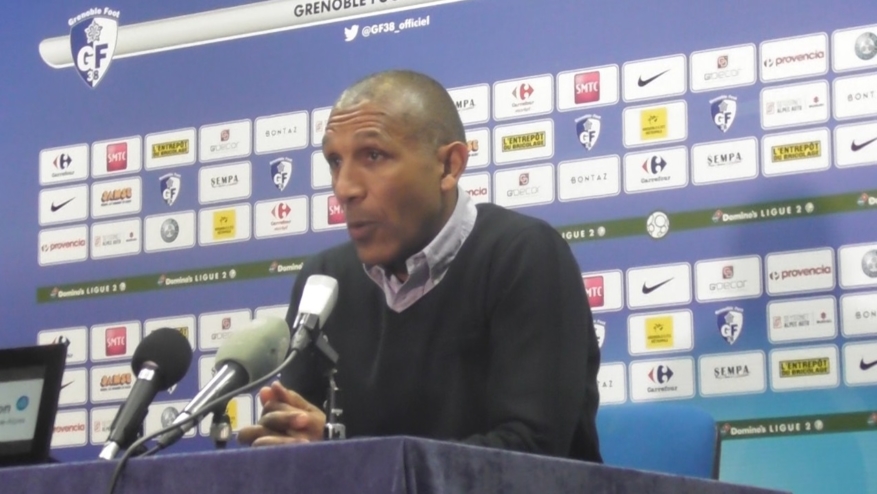 La réaction de Franck Passi après Grenoble – Niort (3-1)