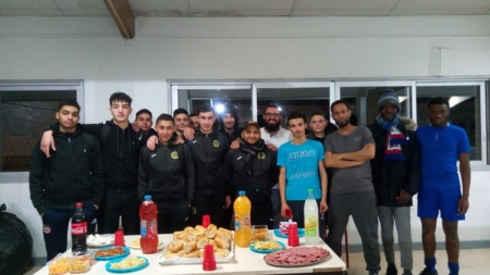 Rencontre amicale entre les U18 du FC Chavanoz et les jeunes de l’IDEF