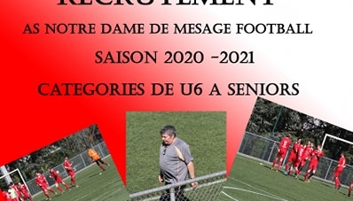 Recrutement au club de Notre-Dame de Mésage