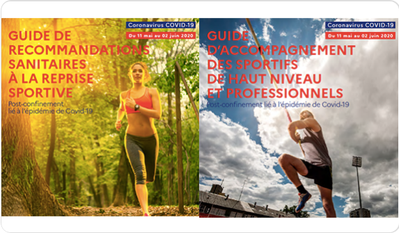 Le ministère des Sports publie 4 guides pratiques post-confinement liés a la reprise des activités physiques et sportives