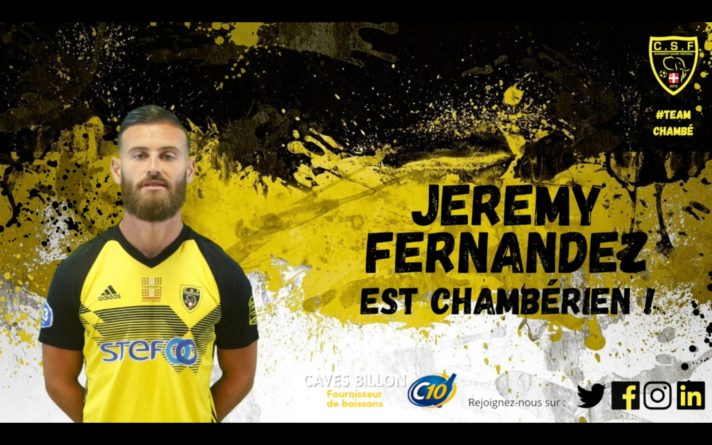 Jérémy Fernandez vers Chambéry !