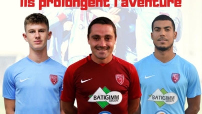 Trois nouvelles prolongations au FC Bourgoin-Jallieu