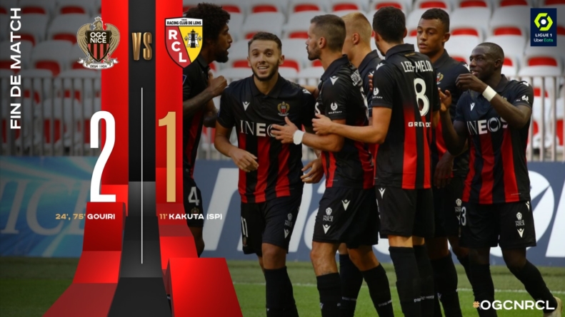 [Ligue 1] L’Isérois Amine Gouiri inscrit un doublé avec Nice