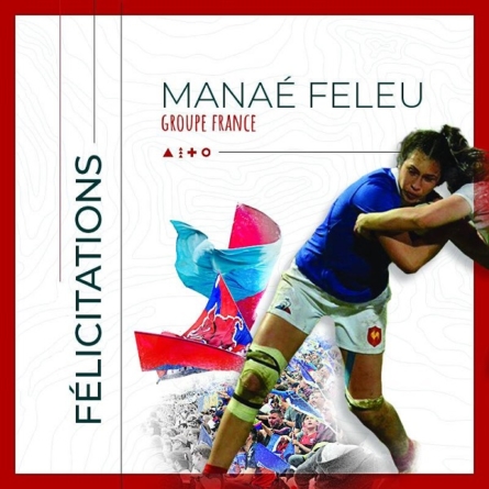 Manaé Feleu (Amazones FCG) retenue avec le groupe France