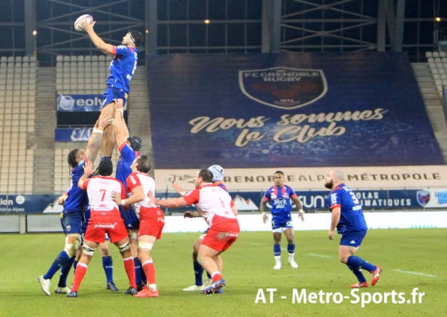 FC Grenoble : le XV de départ face à Provence Rugby