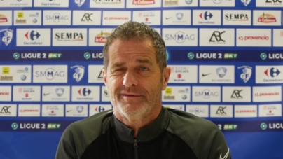 Conférence de presse avec Philippe Hinschberger avant Sochaux – GF38